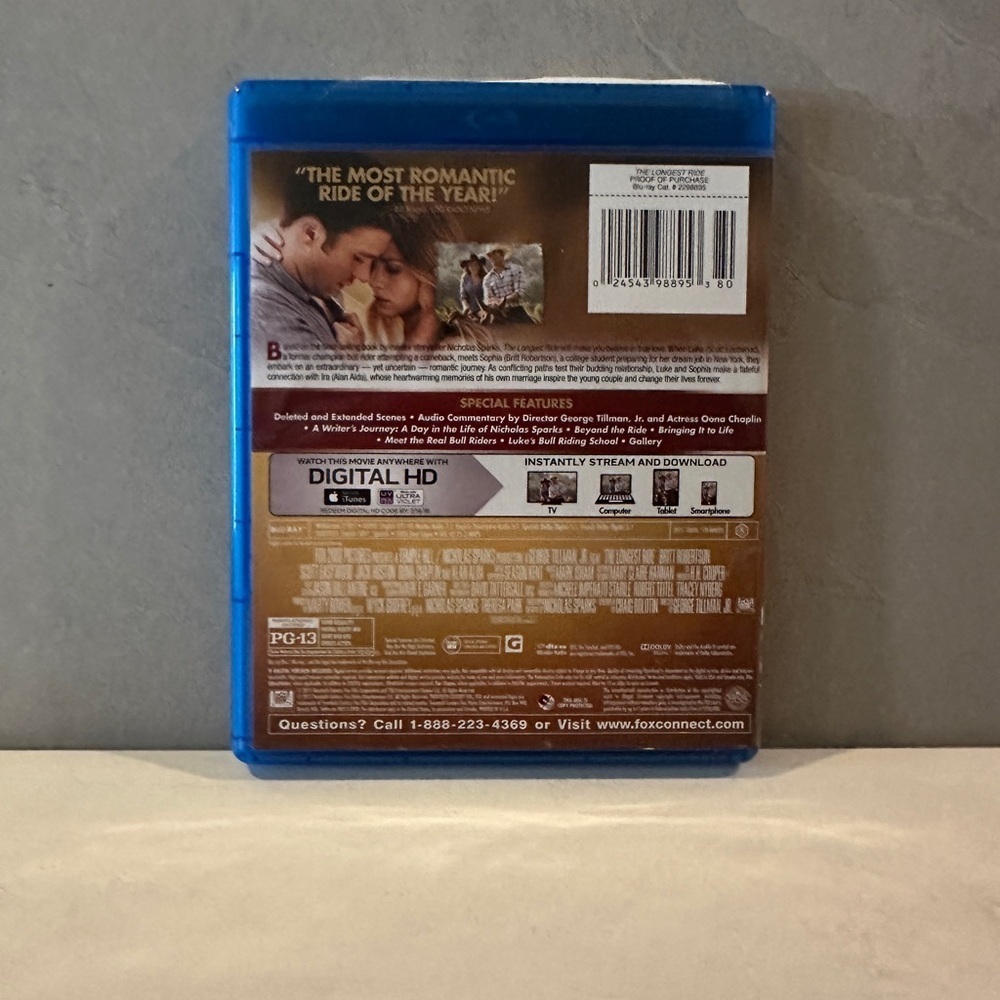 The Longest Ride Blu-ray + Digital HD - Picture 2 of 3